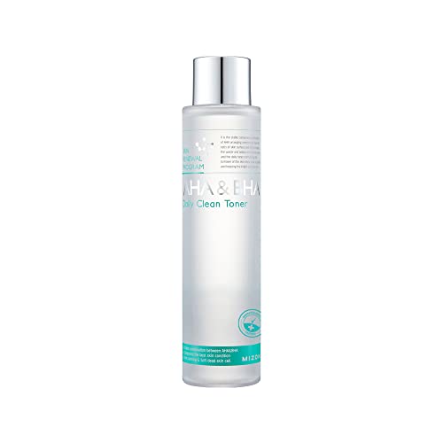 MIZON AHA & BHA Daily Clean Toner, 5.07 Fl Oz