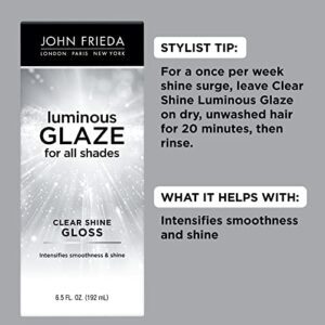 John Frieda Luminous Glaze Clear Shine Hair Gloss, 2-Pack