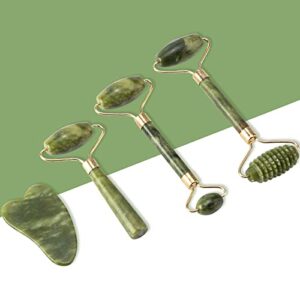 fuvooi Five-in-One Jade Gua Sha Facial Massager Set
