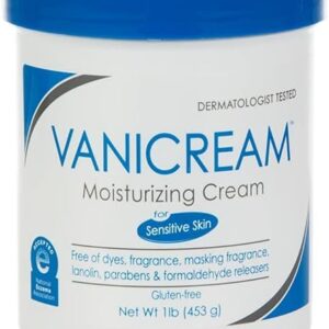 Vanicream Moisturizing Cream, Body & Face Moisturizer, Tub