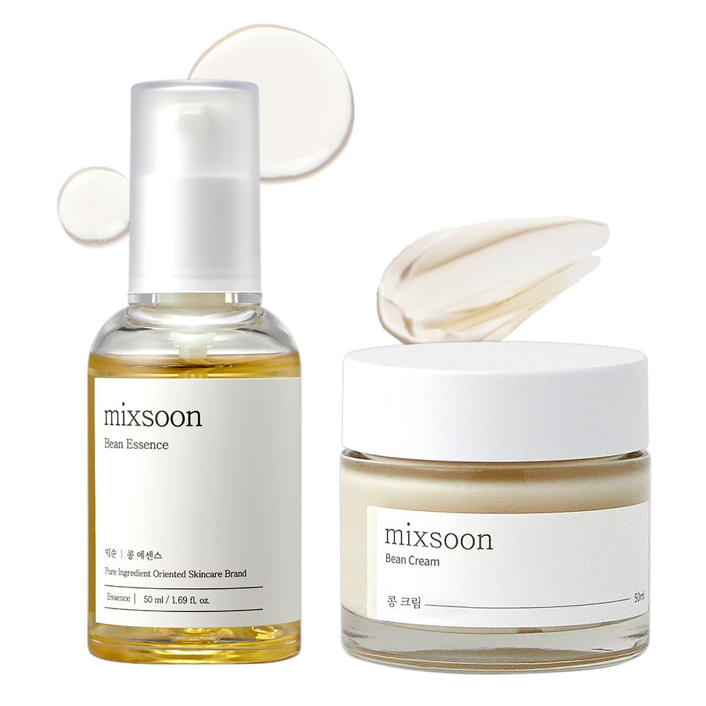 mixsoon Bean Essence 50ml + Bean Cream 50ml, 2-Piece Set