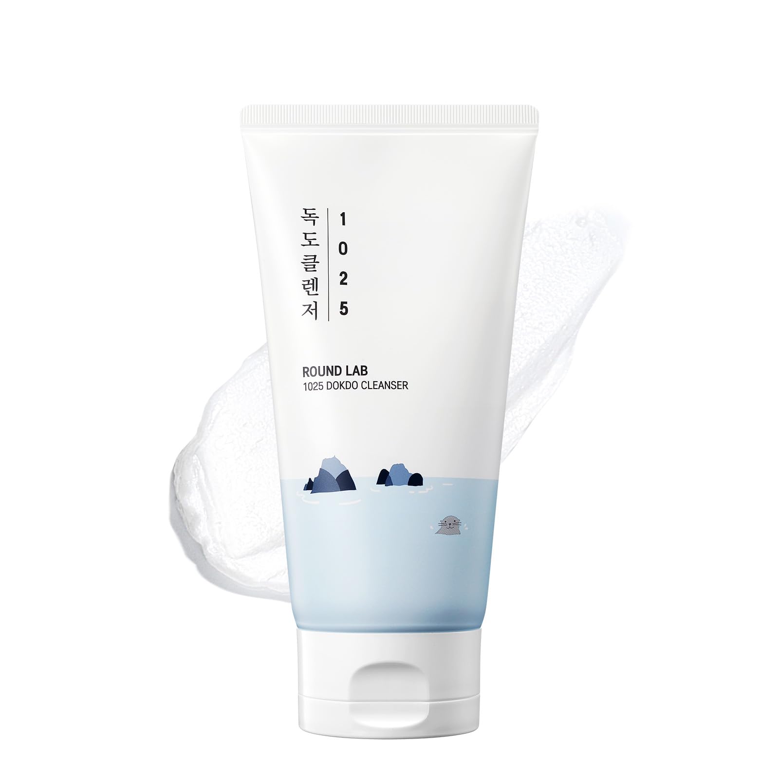 ROUND LAB 1025 Dokdo Bubble Foam Cleanser, 5.07 Fl Oz