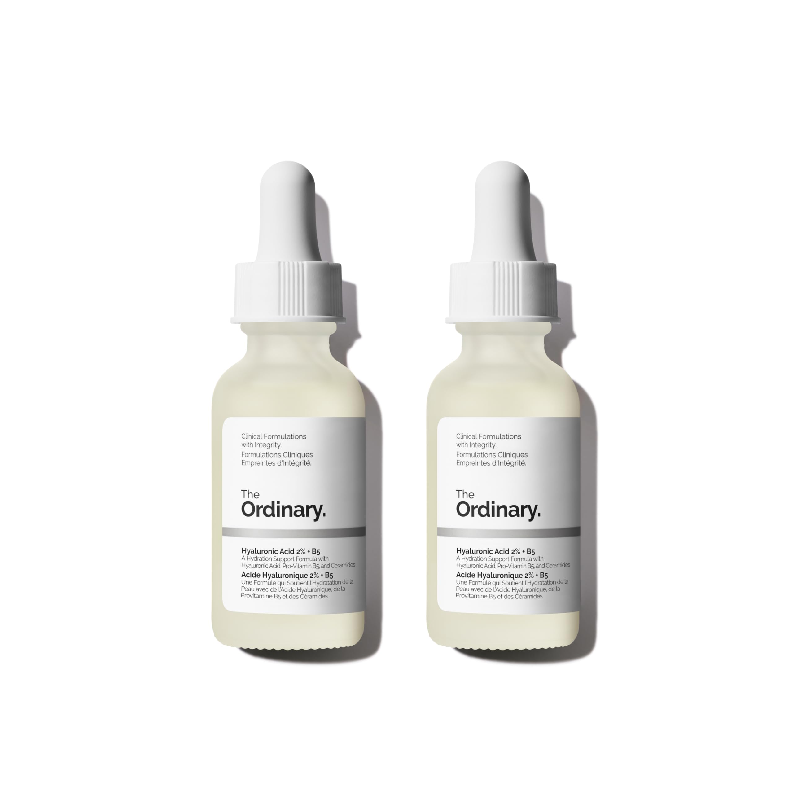 The Ordinary Hyaluronic Acid 2% + B5 with Ceramides, 1 fl oz (Pack of 2)
