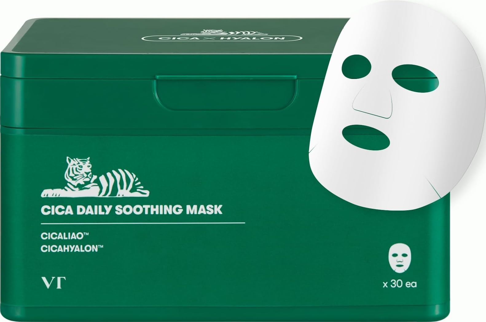 VT COSMETICS CICA Daily Soothing Mask, 30 Sheets