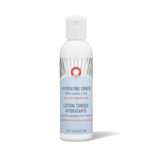 First Aid Beauty – Hydrating Toner with Squalane and Oats, Natural Wild Oat Skin Calming Toner, Helps Reduce Lines & Wrinkles, Safe for Sensitive Skin, Alcohol-Free Balanced Hydration