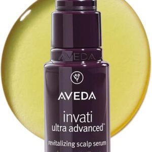 Aveda Invati Ultra Advanced Revitalizing Scalp Serum | Step 3 of 4 | Reduces Hair Loss by 77% | Strengthens Thinning Hair | 98% Naturally Derived*, 1 Fl Oz