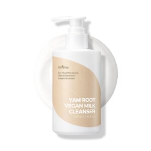 IsNtree Yam Root Vegan Milk Cleanser, 220ml / 7.43 Fl Oz