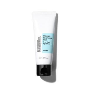 COSRX Ultimate Nourishing Rice Overnight Spa Mask, 2.02 fl oz