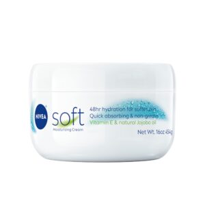 NIVEA Soft Refreshingly Soft Moisturizing Cream, 16 oz