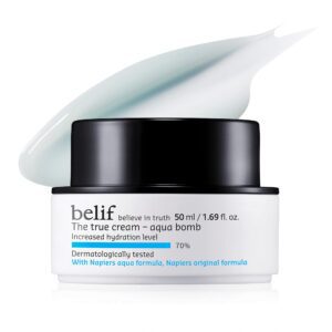 Belif The True Cream Aqua Bomb, Daily Lightweight Facial Moisturizer (3.3 fl oz)