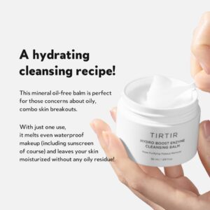 TIRTIR Hydro Boost Enzyme Cleansing Balm, 1.69 Oz
