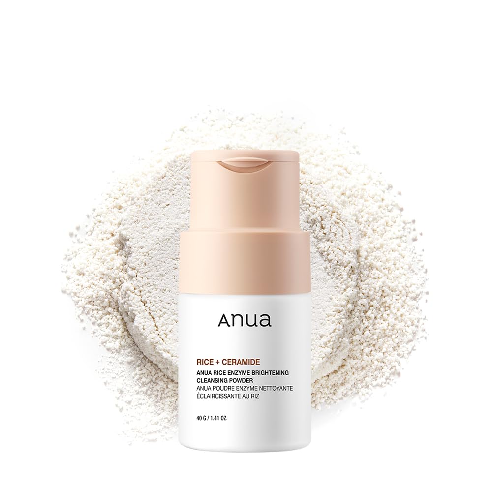 ANUA Rice Enzyme Brightening Cleansing Powder, 40 g / 1.41 fl oz