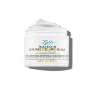 Kiehl’s Rare Earth Deep Pore Cleansing Face Mask, Pore Minimizer Face Mask with Clay, 4.2 fl oz