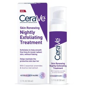 CeraVe Skin Renewing Nightly Exfoliating Treatment, 1.7 oz