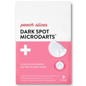 Peach Slices Dark Spot MicroDarts, 9 Count