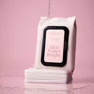 The Face Shop Rice Water Bright Makeup Remover Wipes