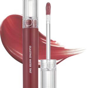 rom&nd Glasting Water Tint 8 Colors, Glossy Long-lasting K-beauty Lip Tint, 4g (No.08 ROSE STREAM)