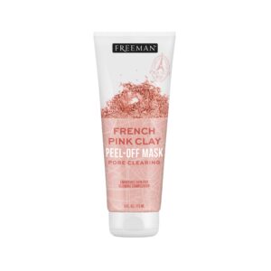 Freeman Exotic Blends French Pink Clay Peel-Off Mask, 6 Fl Oz