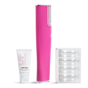 DERMAFLASH LUXE+ Sonic Dermaplaning Tool (Pop Pink)