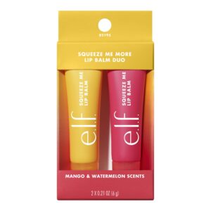 e.l.f. Squeeze Me Lip Balm, Mango + Watermelon Duo