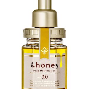 &honey Deep Moist Hair Oil, Bulgarian Damask Rose Honey, 3.4 oz (100 ml)