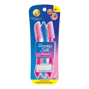Schick Hydro Silk Touch-Up Dermaplaning Tool, 9 Count