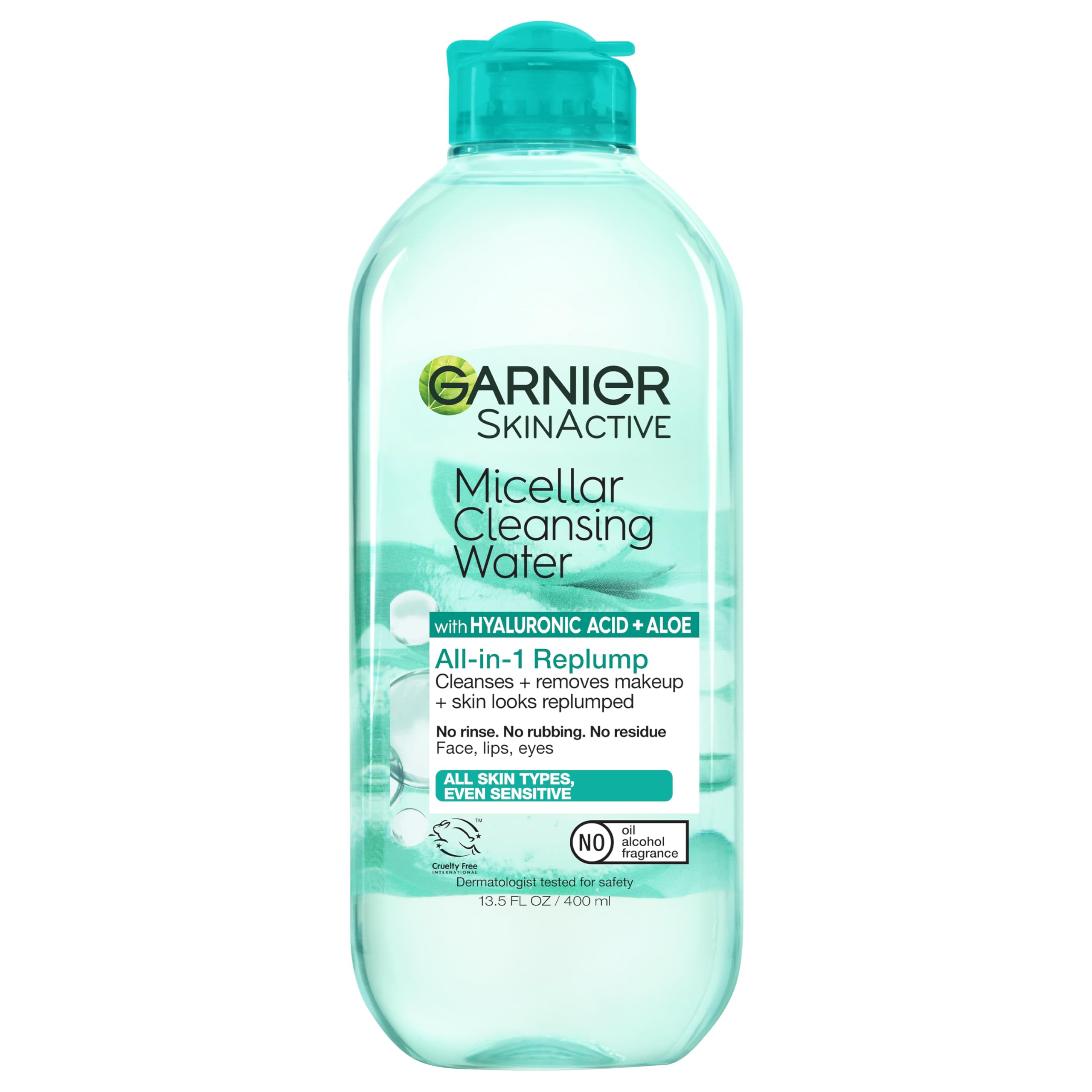 Garnier Micellar Water with Hyaluronic Acid, 13.5 Fl Oz