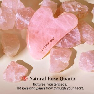 Rena Chris Large Rose Quartz Gua Sha