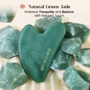Rena Chris Rose Quartz Gua Sha Facial Tool