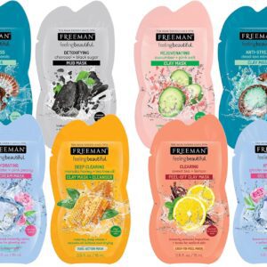Freeman Facial Mask Variety Pack, 6 Count