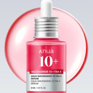 ANUA Niacinamide 10% + TXA 4% Serum bottle - viral dark spot correcting serum